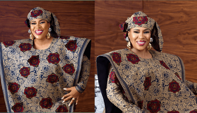 Actress Fathia Balogun Wears Designer CEO Luminee's Structured Outfit