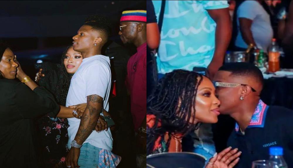 Wizkid has a thing for old women 👀, Wizkid and Naomi Campbell 🥺❤