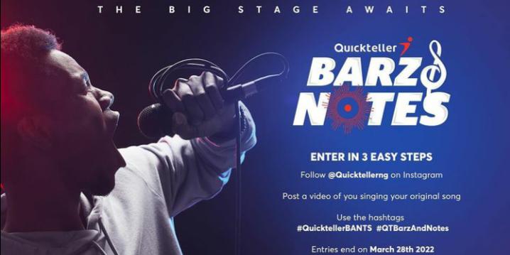 Quickteller announces a call for entries for their new music talent platform