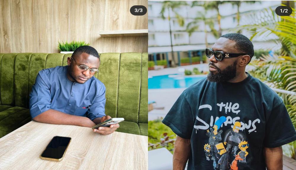 Ubi Franklin reacts to Timaya's threat on social media 